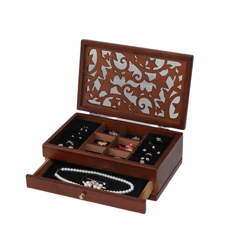 Coffret bijoux avec compartiment
