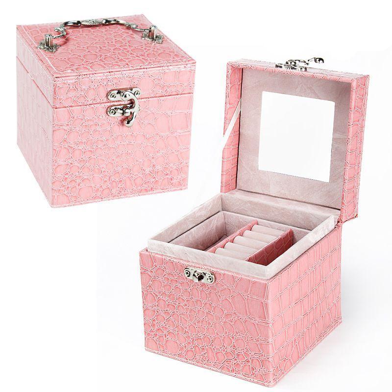 boite bijoux cuir luxe