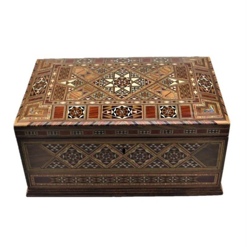 coffre à bijoux marocain