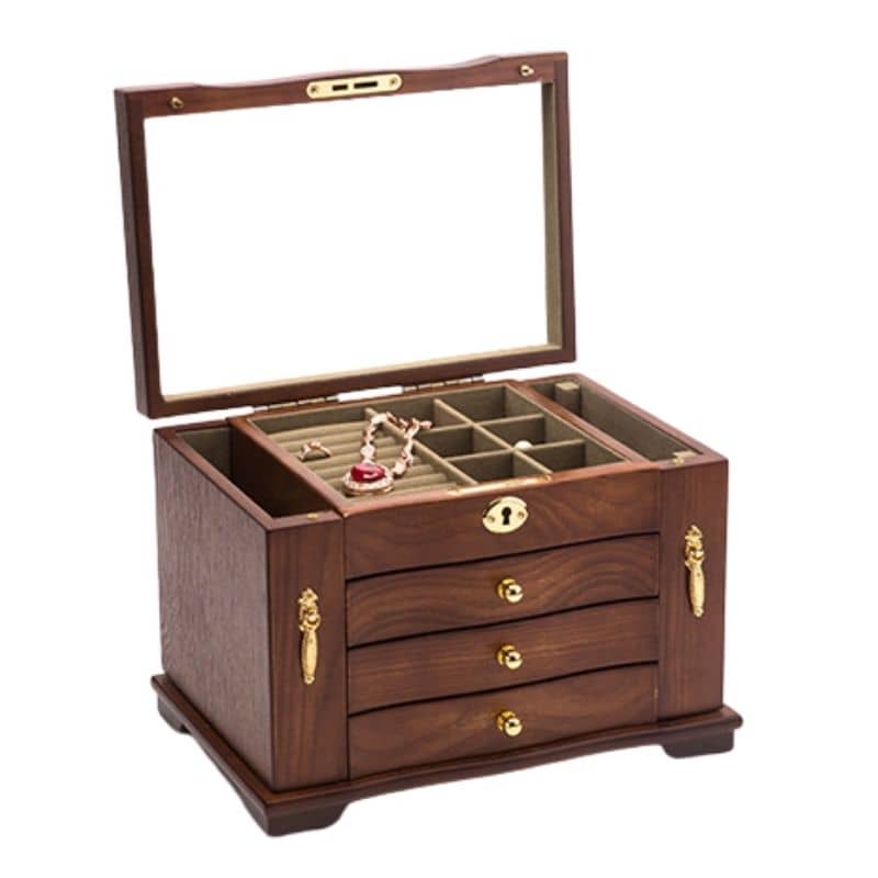 coffret bijoux en bois