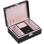 coffret à bijoux pour femme noir